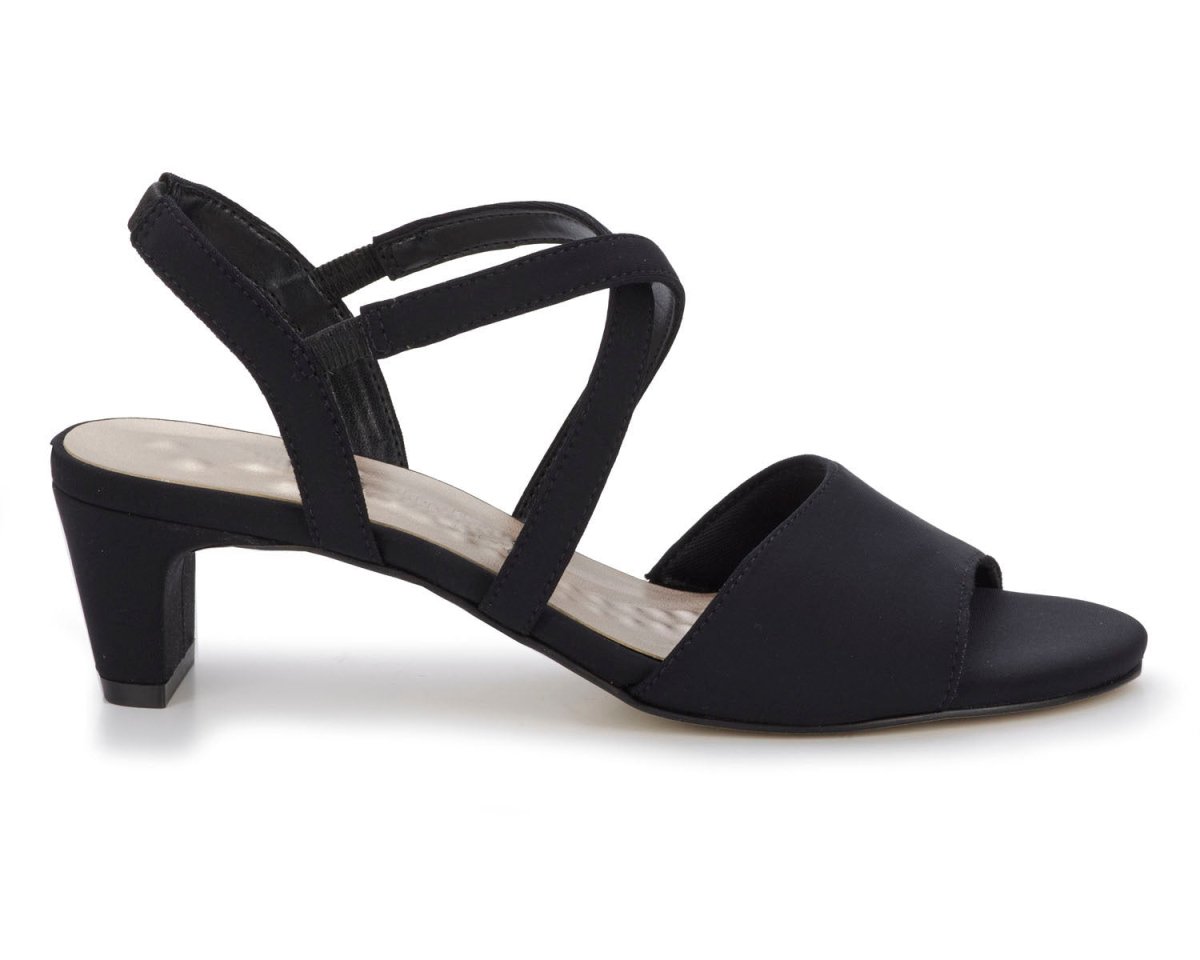 ROS HOMMERSON LIZA WOMEN'S STRAPS SANDAL IN BLACK - TLW Shoes