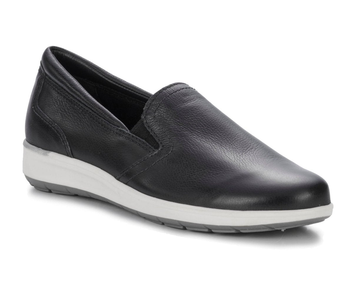 ROS HOMMERSON ORLEANS WOMEN'S SLIP-ON CASUAL SNEAKER IN BLACK - TLW Shoes