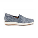 ROS HOMMERSON ORLEANS WOMEN'S SLIP-ON CASUAL SNEAKER IN DENIM PRINT - TLW Shoes