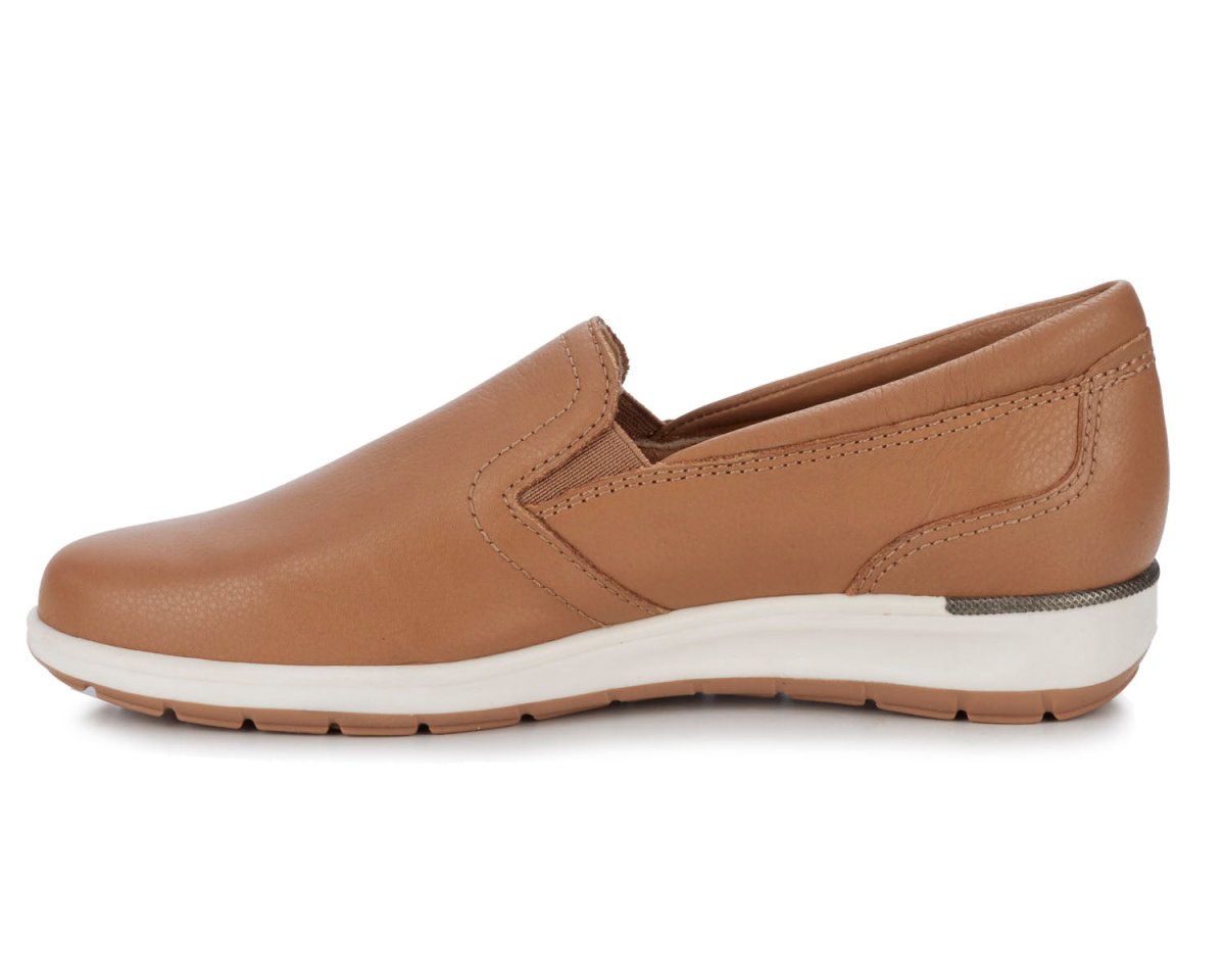 ROS HOMMERSON ORLEANS WOMEN'S SLIP-ON CASUAL SNEAKER IN TAN - TLW Shoes