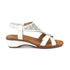 ROS HOMMERSON KITSY WOMEN'S ADJUSTS STRAPS SANDAL IN WHITE - TLW Shoes
