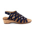 ROS HOMMERSON KATIA WOMEN'S WEDGE STRAP SANDAL IN NAVY - TLW Shoes