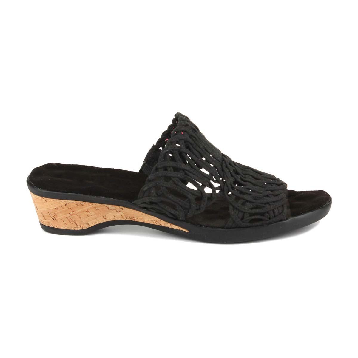 ROS HOMMERSON KUDOS WOMEN'S SLIP-ON SANDAL IN BLACK - TLW Shoes