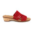 ROS HOMMERSON KUDOS WOMEN'S SLIP-ON SANDAL IN RED - TLW Shoes