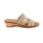 ROS HOMMERSON KUDOS WOMEN'S SLIP-ON SANDAL IN TAUPE - TLW Shoes