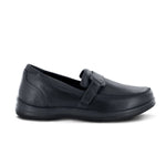 APEX A200W EVELYN STRAP LOAFER WOMEN'S DRESS SHOE IN BLACK - TLW Shoes