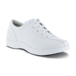 APEX A403W ELLEN WOMEN'S ATHLETIC SNEAKER IN WHITE - TLW Shoes