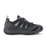 APEX A5000M BUNGEE LACE ATHLETIC MEN'S ACTIVE SHOE IN BLACK - TLW Shoes