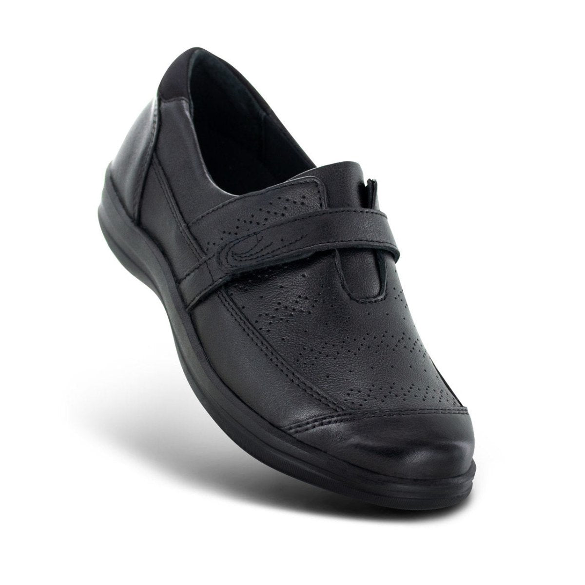 APEX REGINA SLIP ON WOMEN'S DRESS SHOE IN BLACK - TLW Shoes