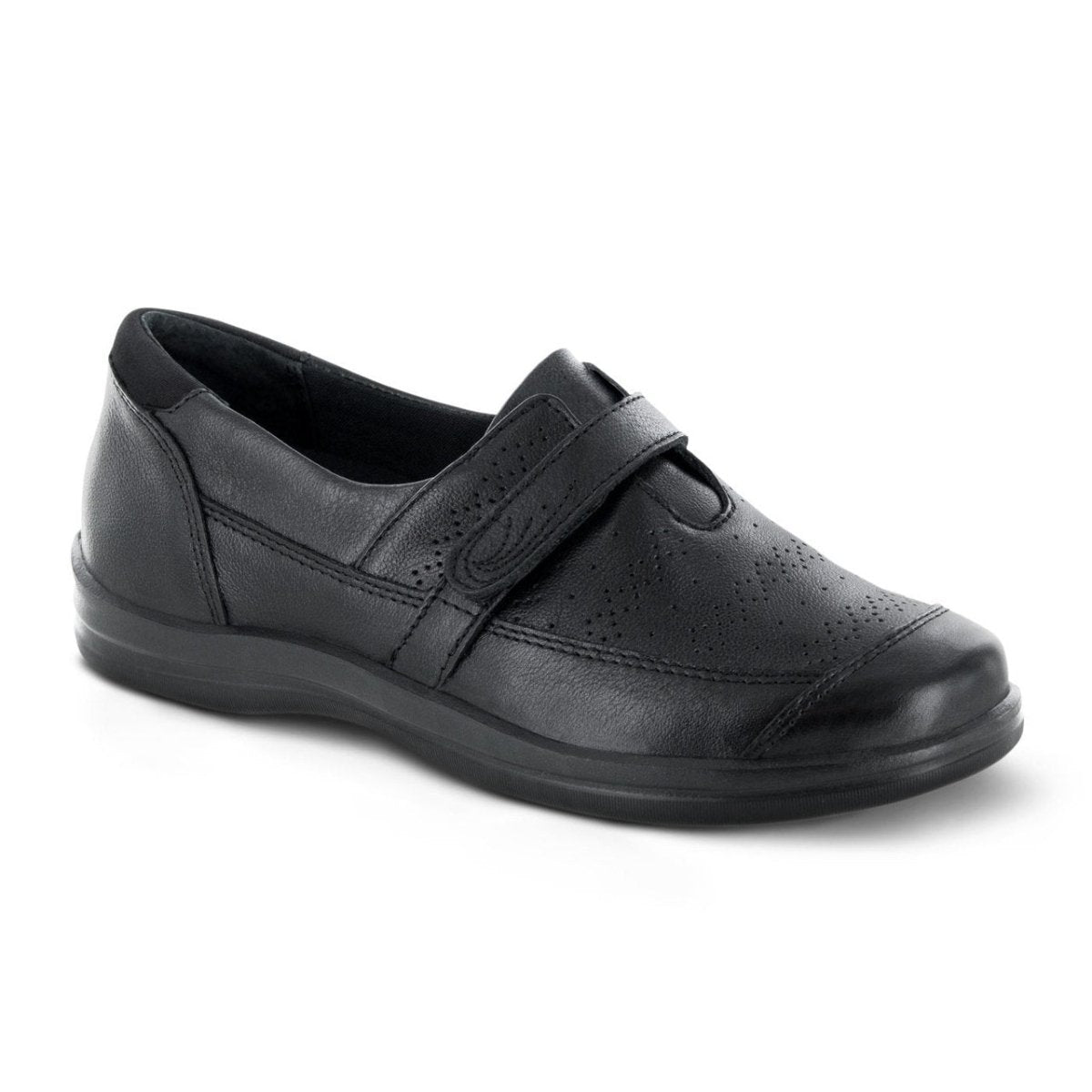 APEX REGINA SLIP ON WOMEN'S DRESS SHOE IN BLACK - TLW Shoes