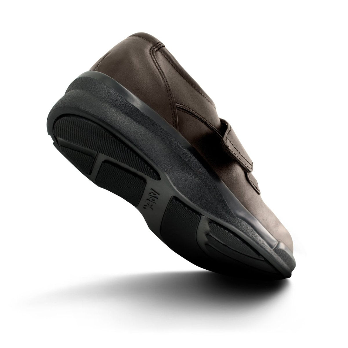 APEX B3100M BIOMECHANICAL SINGLE STRAP MEN'S CASUAL SHOE IN BROWN - TLW Shoes
