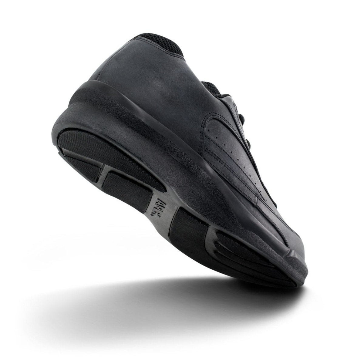 Apex G7000m Ambulator Athletic Men's Lace Walking Shoe In Black - TLW Shoes