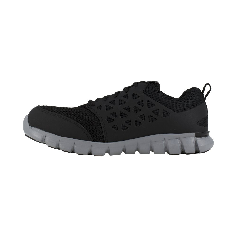 Reebok Sublite Cushion Athletic Work Shoe Women's Composite Toe Ib041 In Black - TLW Shoes