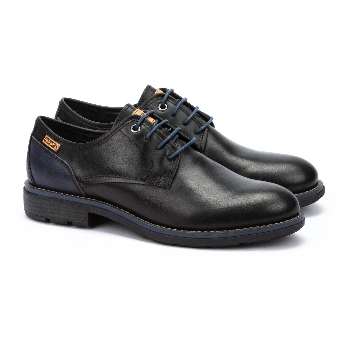 PIKOLINOS YORK M2M-4178 MEN'S LACE-UP SHOES IN BLACK - TLW Shoes
