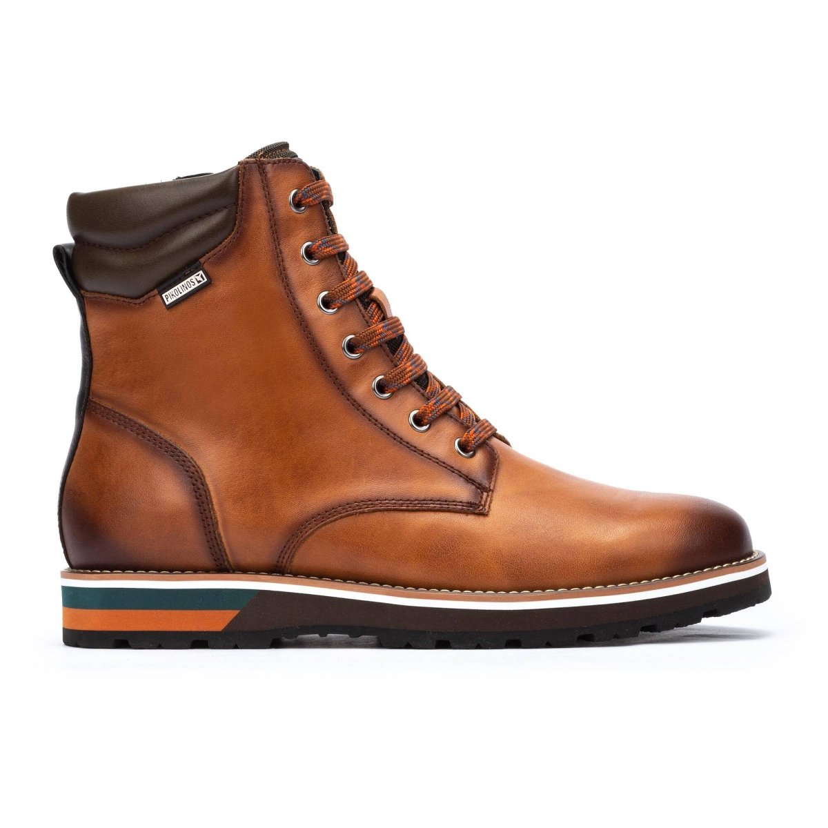 PIKOLINOS PIRINEOS M6S-8113C1 MEN'S LACE-UP ANKLE BOOTS IN BRANDY - TLW Shoes