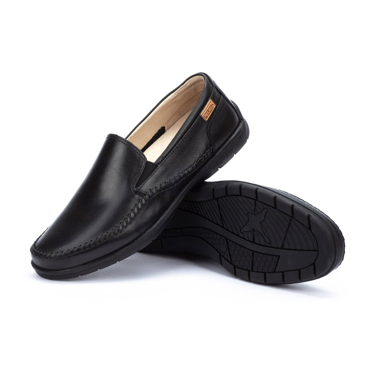 PIKOLINOS MARBELLA M9A-3111 MEN'S LOAFERS SLIP-ON SHOES IN BLACK - TLW Shoes