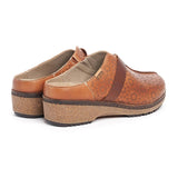 PIKOLINOS GRANADA NAW0W-3656C1 WOMEN'S LOAFERS CLOG SHOES IN BRANDY - TLW Shoes