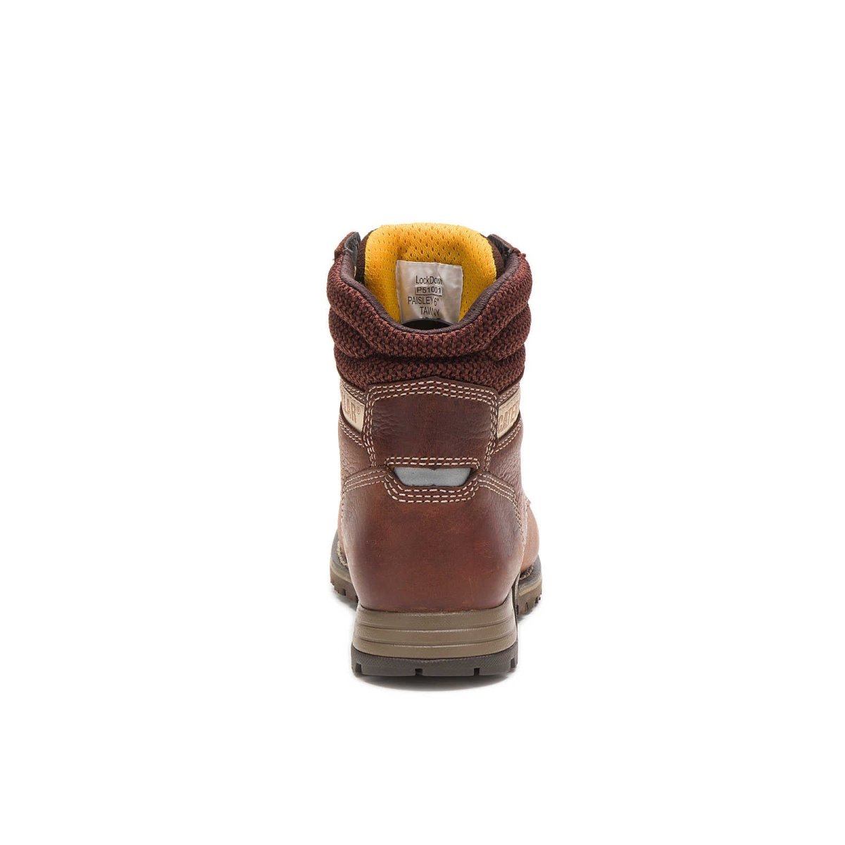 CATERPILLAR PAISLEY 6" WOME'S WORK BOOT (P51001) IN TAWNY - TLW Shoes