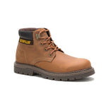 CATERPILLAR OUTBASE (P51032) WATERPROOF MEN'S WORK BOOT IN LEATHER BROWN - TLW Shoes
