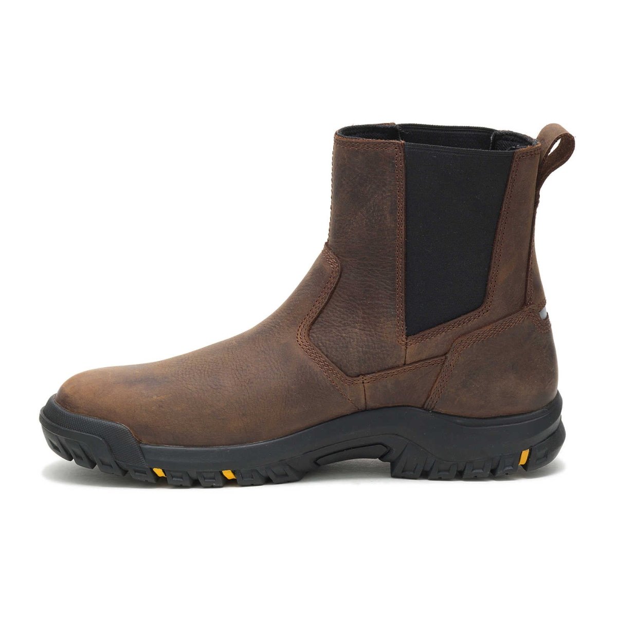 CATERPILLAR WHEELBASE SOFT TOE MEN'S WORK BOOT (P51033) IN CLAY - TLW Shoes