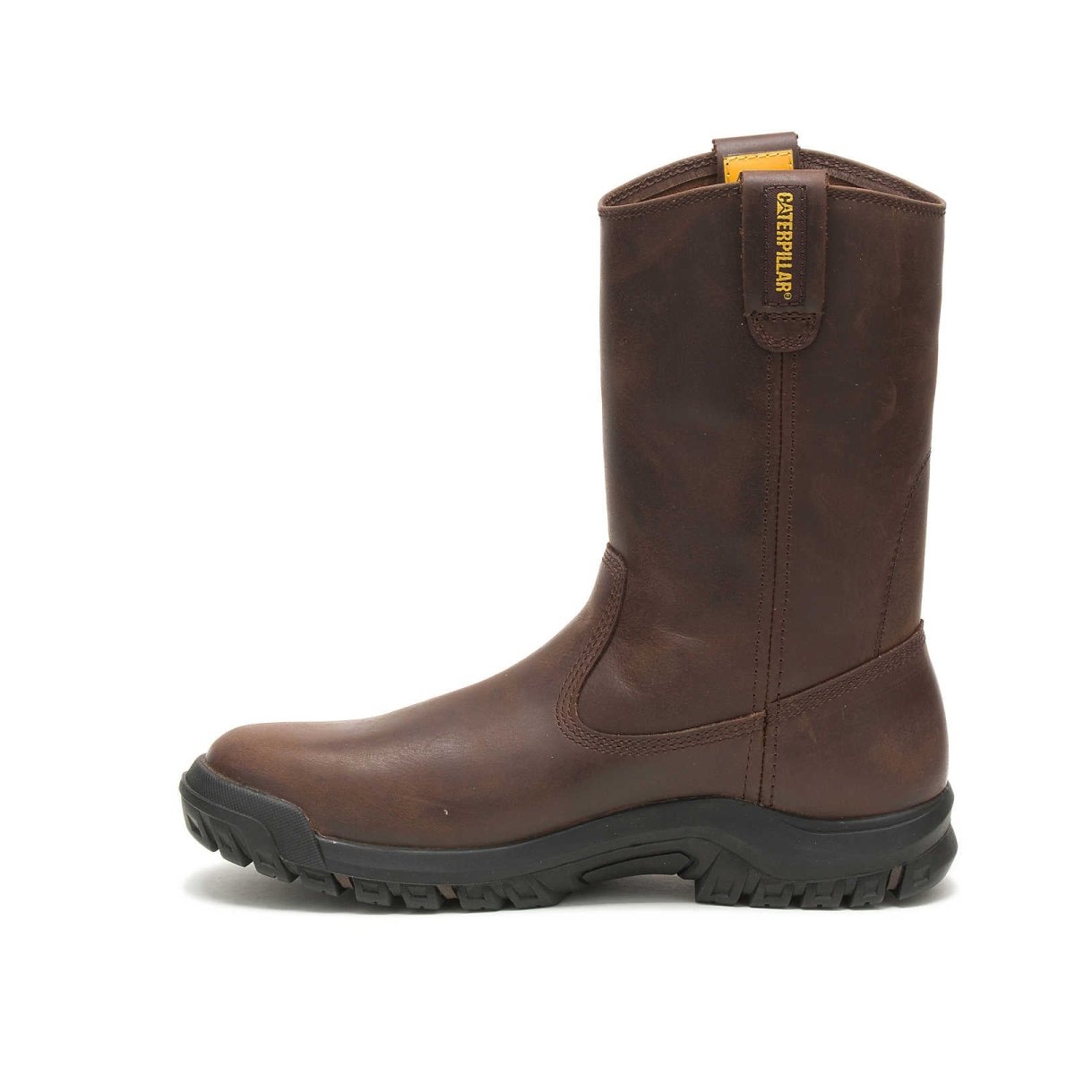 Caterpillar Drawbar Soft Toe Men's Work Boot (p51034) In Summer Brown - TLW Shoes