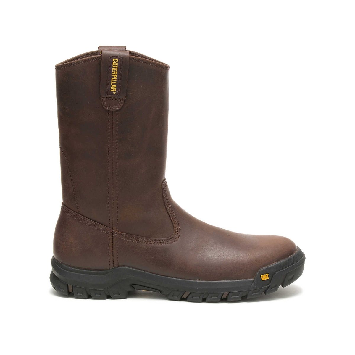 Caterpillar Drawbar Soft Toe Men's Work Boot (p51034) In Summer Brown - TLW Shoes