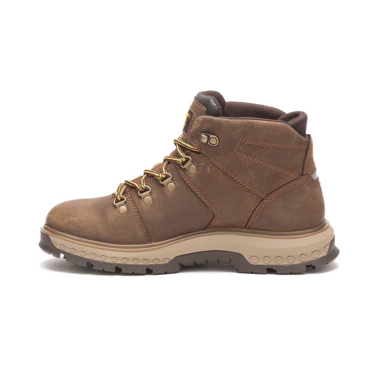 CATERPILLAR EXPOSITION HIKER WATERPROOF SOFT TOE MEN'S WORK BOOT (P51061) IN PYRAMID - TLW Shoes
