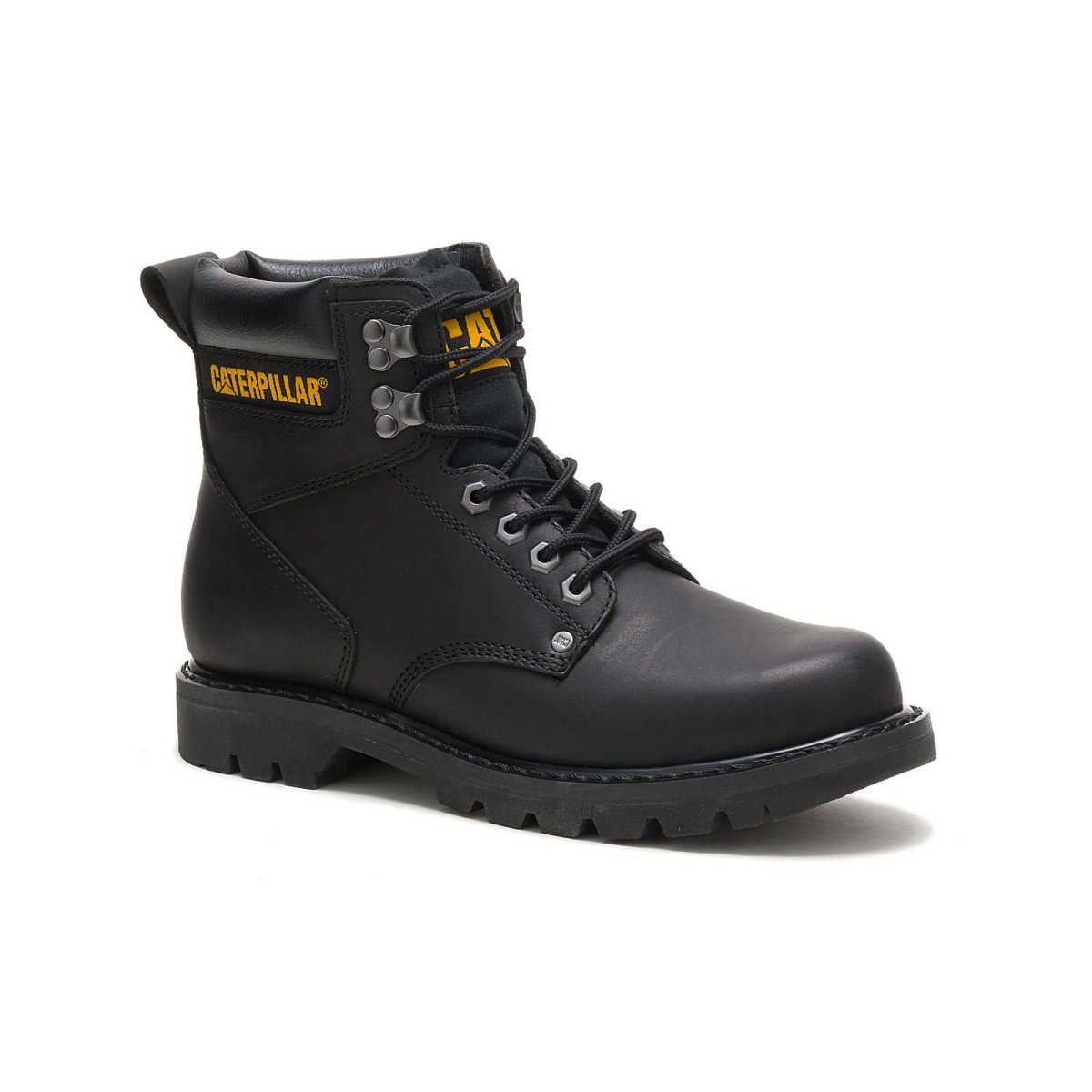 CATERPILLAR SECOND SHIFT MEN'S WORK BOOT (P70043) IN BLACK - TLW Shoes