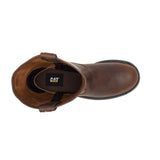 CATERPILLAR REVOLVER (P72191) SLIP RESISTANT SOFT TOE MEN'S WORK BOOT IN DARK BROWN - TLW Shoes