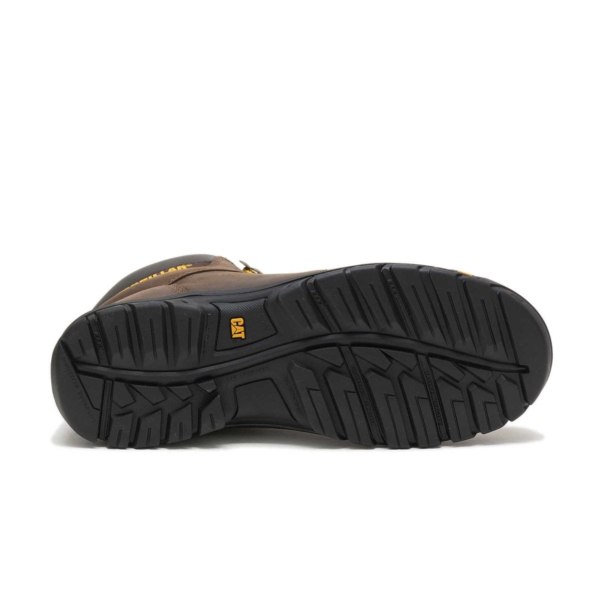 Caterpillar Outline Soft Toe Men's Work Boot (p74087) In Seal Brown - TLW Shoes