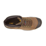 CATERPILLAR DIAGNOSTIC HI WATERPROOF THINSULATE™ STEEL TOE WORK BOOT (P89940) IN DARK BEIGE - TLW Shoes