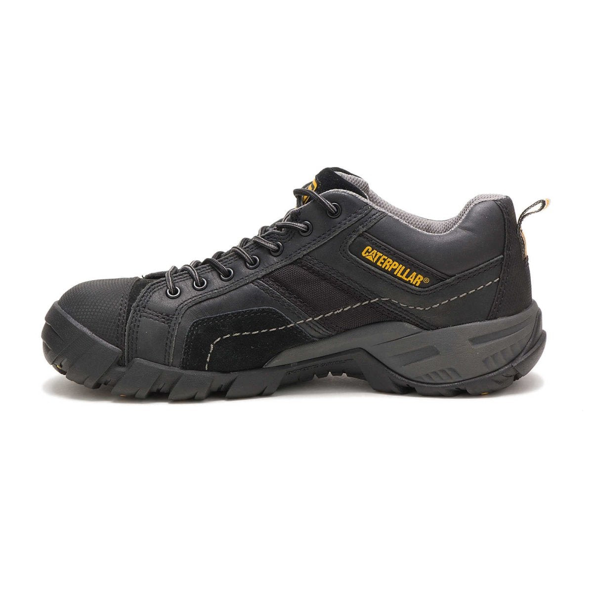 CATERPILLAR ARGON COMPOSITE TOE MEN'S WORK SHOE (P89955) IN BLACK - TLW Shoes