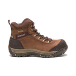 CATERPILLAR ALLY WATERPROOF COMPOSITE TOE WOMEN'S WORK BOOT (P90760) IN BROWN - TLW Shoes