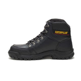 CATERPILLAR OUTLINE STEEL TOE MEN'S WORK BOOT (P90800) IN BLACK - TLW Shoes