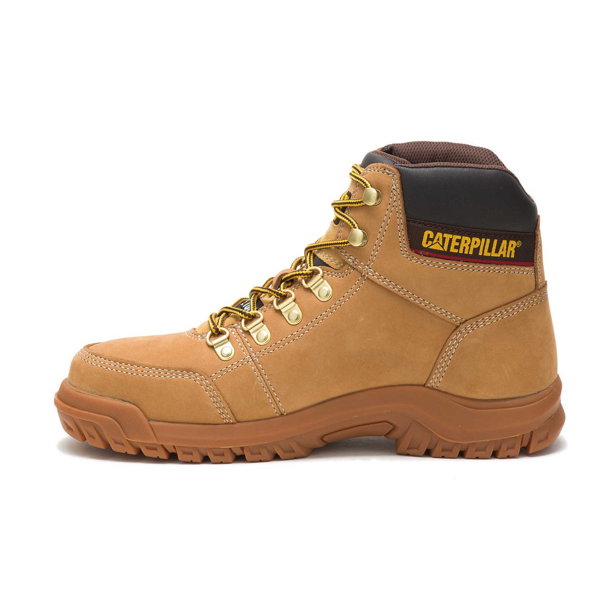 CATERPILLAR OUTLINE STEEL TOE MEN'S WORK BOOT (P90801) IN HONEY RESET - TLW Shoes