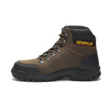 CATERPILLAR OUTLINE STEEL TOE MEN'S WORK BOOT (P90802) IN DARK GULL GREY - TLW Shoes