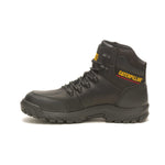 CATERPILLAR RESORPTION WATERPROOF COMPOSITE TOE MEN'S WORK BOOT (P90976) IN BLACK - TLW Shoes