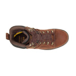 CATERPILLAR ALASKA 2.0 8" WATERPROOF THINSULATE STEEL TOE MEN'S WORK BOOT (P90979) IN WALNUT - TLW Shoes