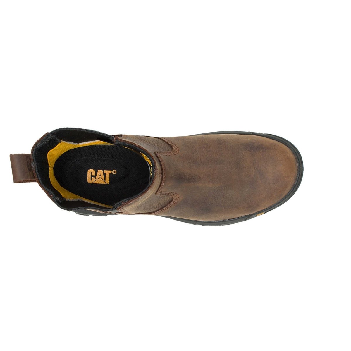 Caterpillar Wheelbase Steel Toe Men's Work Boot (p91026) In Clay - TLW Shoes