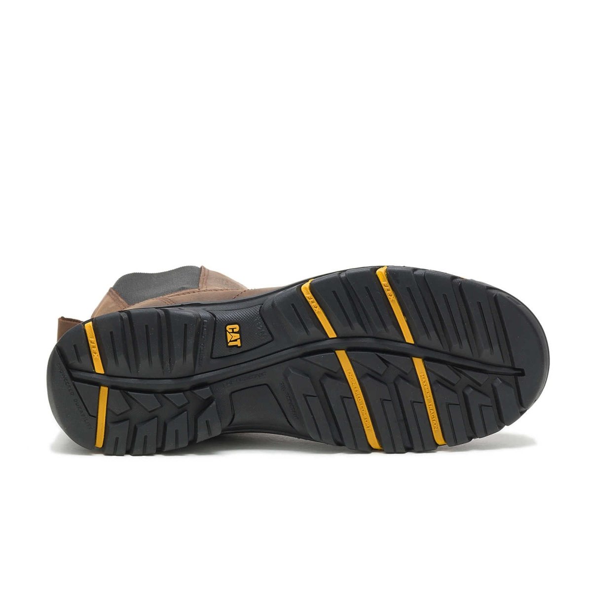 Caterpillar Wheelbase Steel Toe Men's Work Boot (p91026) In Clay - TLW Shoes