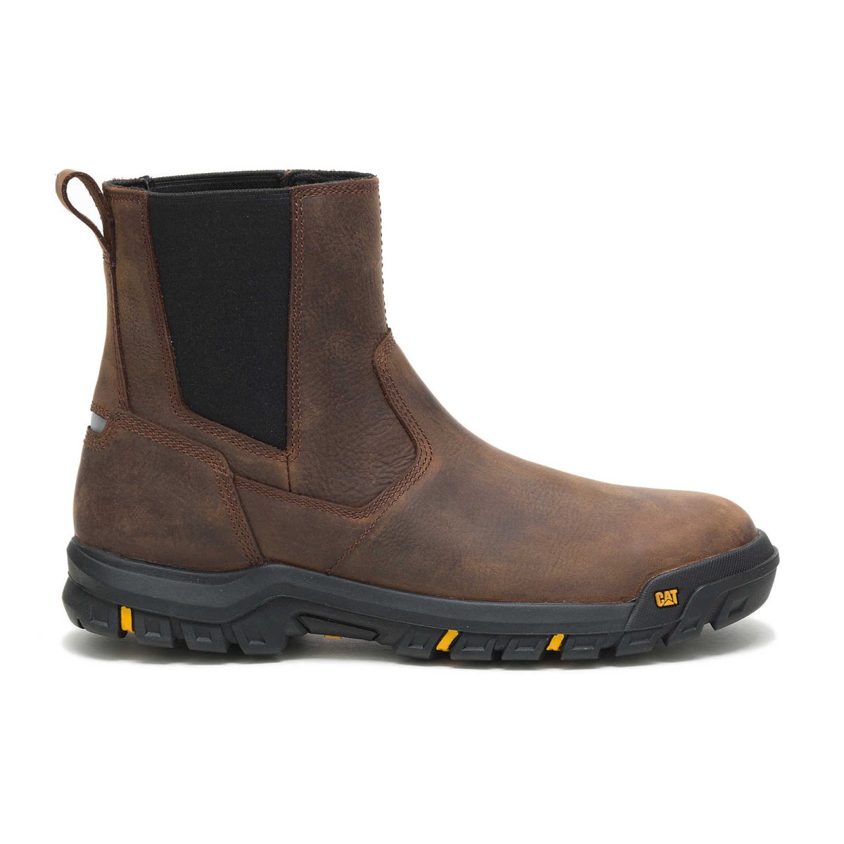 Caterpillar Wheelbase Steel Toe Men's Work Boot (p91026) In Clay - TLW Shoes