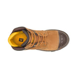CATERPILLAR EXCAVATOR SUPERLITE WATERPROOF CARBON COMPOSITE TOE WOMEN'S WORK BOOT (P91199) IN SUDAN BROWN - TLW Shoes
