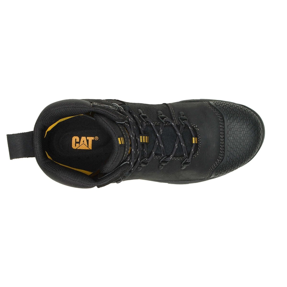 CATERPILLAR ACCOMPLICE X WATERPROOF STEEL TOE MEN'S WORK BOOT (P91329) IN BLACK - TLW Shoes