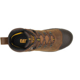 CATERPILLAR ACCOMPLICE X WATERPROOF STEEL TOE MEN'S WORK BOOT (P91331) IN REAL BROWN - TLW Shoes