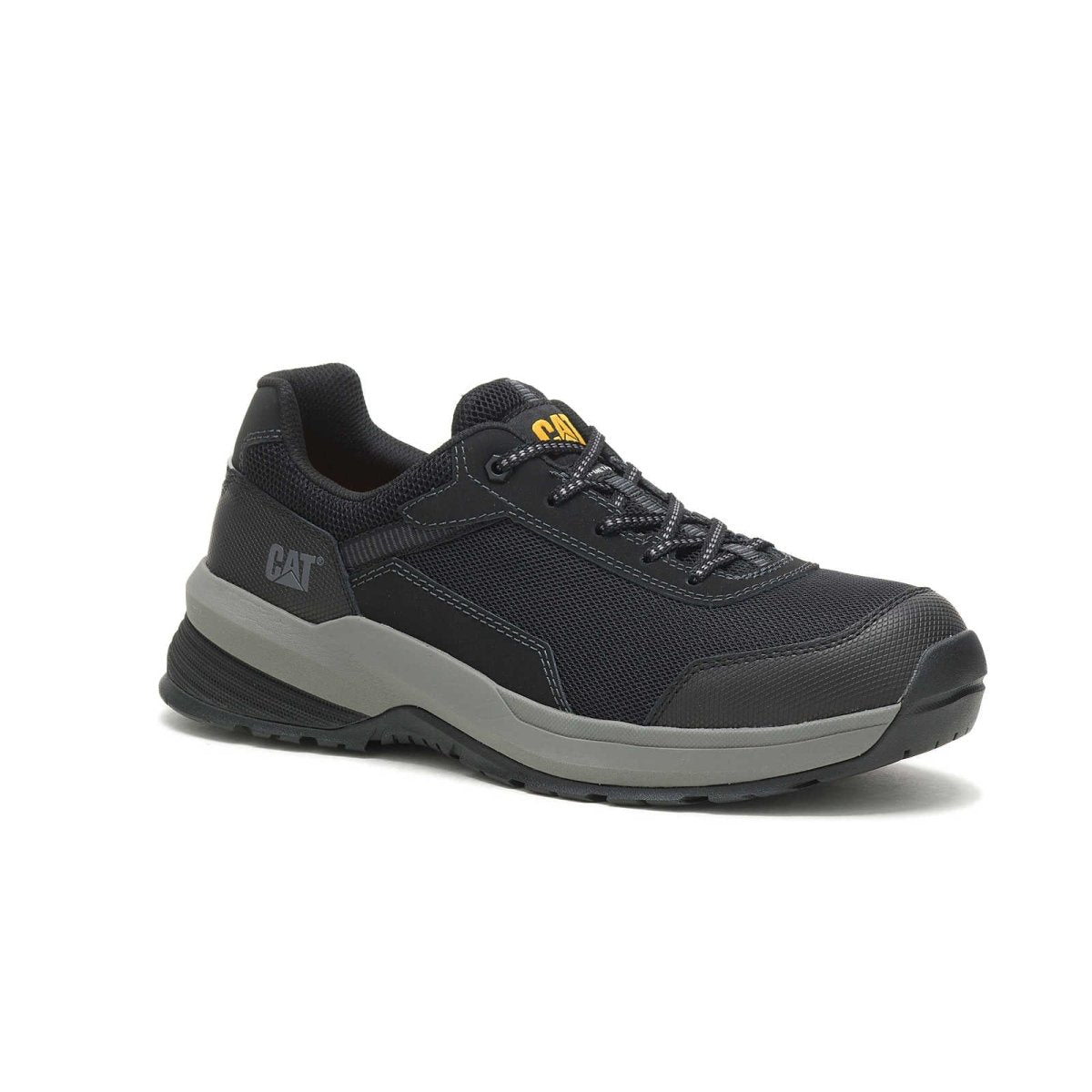 CATERPILLAR STREAMLINE 2.0 MESH COMPOSITE TOE MEN'S WORK SHOE (P91352) IN BLACK - TLW Shoes