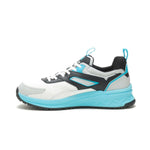 CATERPILLAR STREAMLINE RUNNER CARBON COMPOSITE TOE MEN'S WORK SHOE (P91492) IN BRIGHT WHITE/BLUE - TLW Shoes