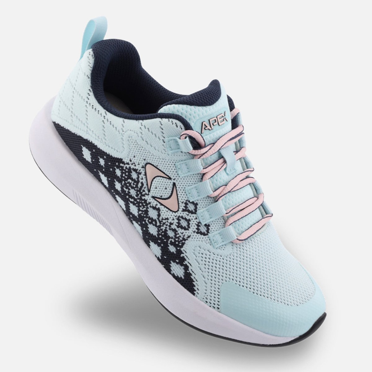 APEX P9200W PERFORMANCE V WOMEN'S ATHLETIC SNEAKER IN BLACK SEAFOAM / PINK - TLW Shoes