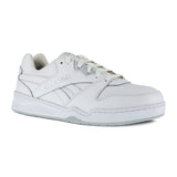 REEBOK WOMEN'S LOW CUT BB4500 WORK SNEAKER COMPOSITE TOE RB161 IN WHITE - TLW Shoes