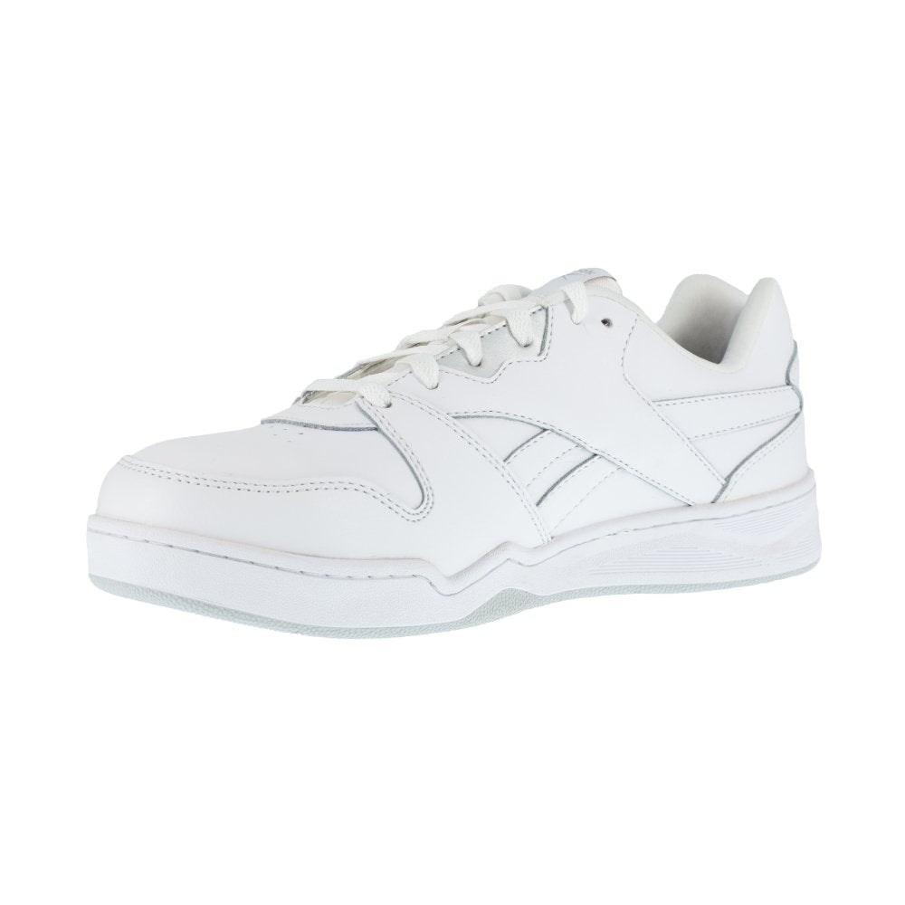 REEBOK WOMEN'S LOW CUT BB4500 WORK SNEAKER COMPOSITE TOE RB161 IN WHITE - TLW Shoes