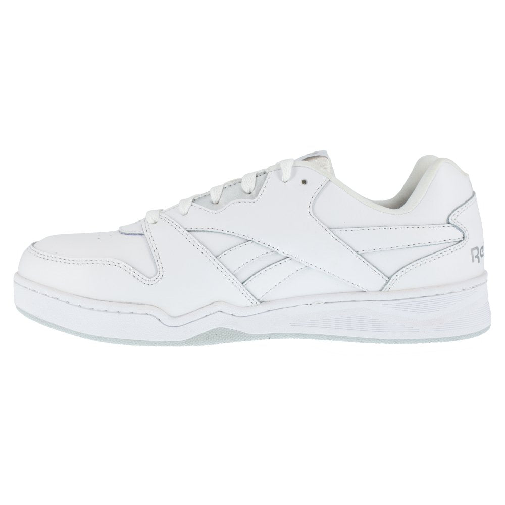 REEBOK WOMEN'S LOW CUT BB4500 WORK SNEAKER COMPOSITE TOE RB161 IN WHITE - TLW Shoes